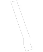 2176824600 - Body: Upper Reinforced Insulation for Mercedes-Benz Image