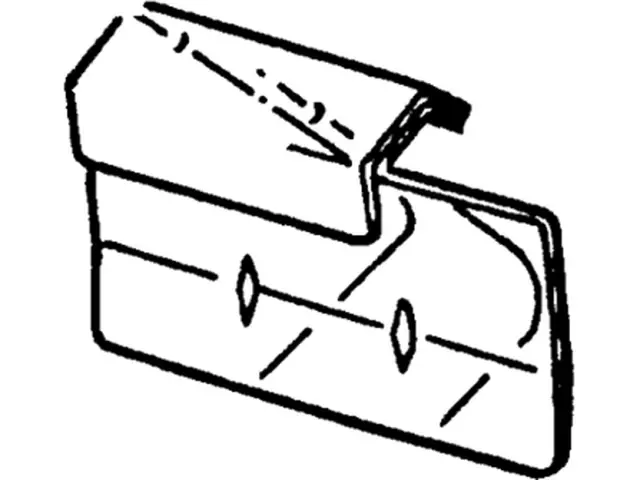 F6UZ9B212BB - Fuel System: Guard for Ford: E-150, E-150 Club Wagon, E-150 Econoline, E-150 Econoline Club Wagon, E-250, E-250 Econoline, E-350 Club Wagon, E-350 Econoline, E-350 Econoline Club Wagon, E-350 Super Duty, E-450 Econoline Super Duty, E-450 Super Duty, Econoline Super Duty Image