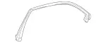 21073502717D66 - Body: Window Trim for Mercedes-Benz Image