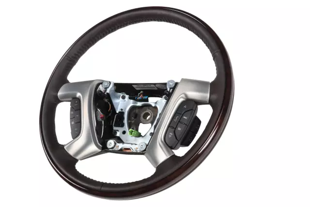 22947792 - Steering: Steering Wheel for Cadillac: Escalade, Escalade ESV, Escalade EXT | Chevrolet: Avalanche, Silverado 1500, Silverado 2500 HD, Silverado 3500 HD, Suburban 1500, Suburban 2500 | GMC: Sierra 1500, Sierra 2500 HD, Sierra 3500 HD, Yukon XL 1500, Yukon XL 2500 Image