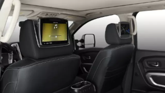 999U8W8410 - Electronics: Entertainment, Rear Seat - Leather Charcoal for Nissan Image