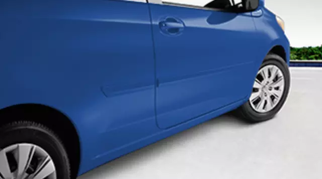 PT9385211128 - Exterior: Molding, Body Side, Blue Streak Metallic for Toyota: Yaris Image