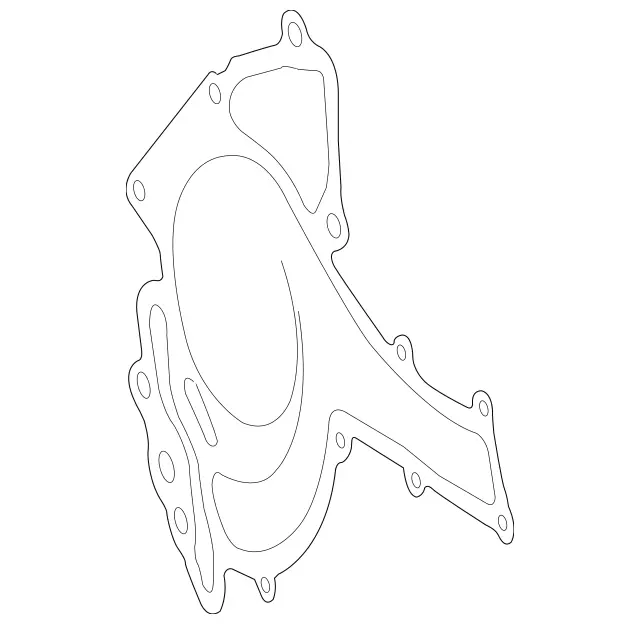 2722010080 - Cooling System: Engine Water Pump Gasket for Mercedes-Benz Image