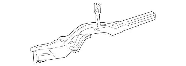 2206100810 - Body: Side Member for Mercedes-Benz Image