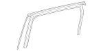 2467350700 - : Window Guide Rail for Mercedes-Benz Image