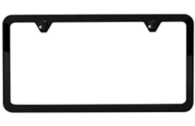 LRN91640 - Exterior: License Plate Frame, Slimline for Land Rover: Discovery, Discovery Sport, LR2, LR4, Range Rover, Range Rover Evoque, Range Rover Sport, Range Rover Velar Image