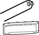 285333WU1A - Body: Park Sensor Cover for INFINITI: QX50, QX60 Image