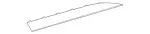 1676982801 - Covering and Lining: Trim Bar for Mercedes-Benz: GLE63 AMG S Image