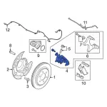 ML3Z2B120C - : 2021-2024 Ford - Caliper for Ford: Bronco, Expedition, F-150 | Lincoln: Navigator Image