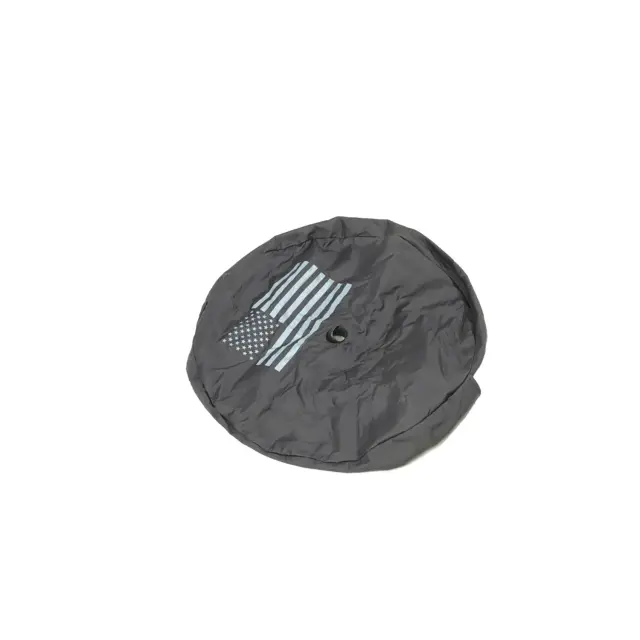 82215439 - Exterior Accessories: 218-20 JEEP WRANGLER JL BLACK American Flag SPARE TIRE COVER OEM# 82215439 for Mopar Image