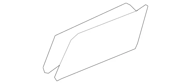 463830110165 - : Air Duct for Mercedes-Benz Image
