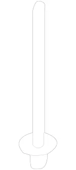 49902397 - Trim and Lining: Rivet for Mercedes-Benz Image