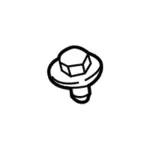 W700675S300 - : Upper Bracket Bolt for Ford: Transit Connect Image