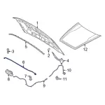 M1PZ16826A - Body: Support Rod for Ford Image