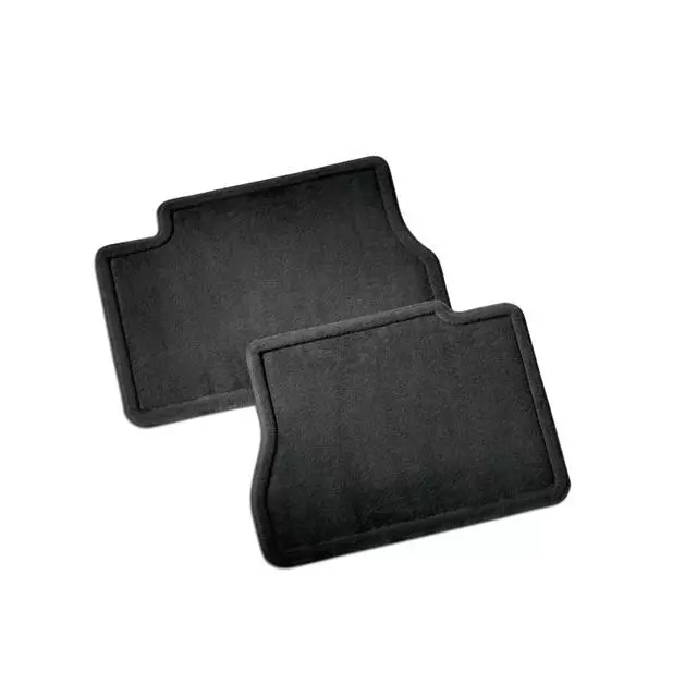 19300736 - Interior: Chevy Silverado Rear Carpet Floor Mats OEM New Genuine for GM Image