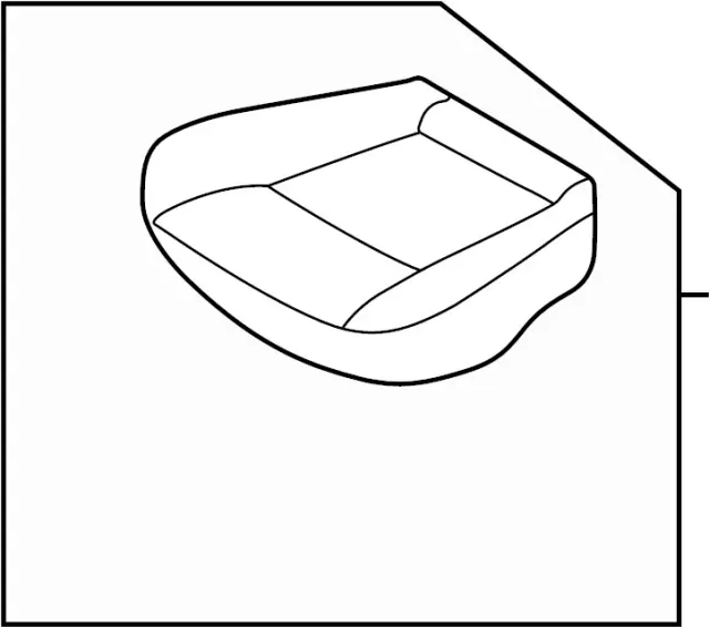 873504W019 - Body: Cushion Assembly for INFINITI: QX4 Image