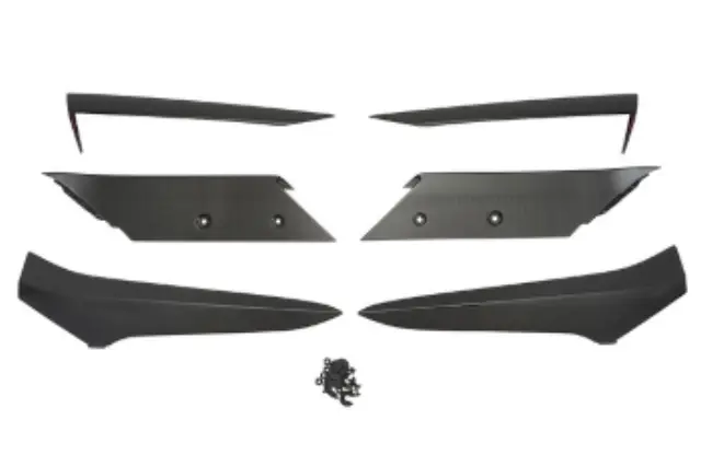 85104727 - Exterior: Intake Scoop Trim Kit - Visible Carbon Fiber for Chevrolet: Corvette Image
