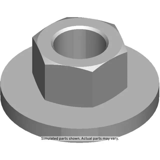 11546438 - : Multi-Purpose Nut for Chevrolet: Cruze, Silverado 2500 HD, Silverado 3500 HD | GMC: Sierra 2500 HD, Sierra 3500 HD Image