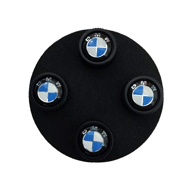 36122456426 - Wheels: Valve Stem Caps - Black - Bmw Roundel for BMW: 230i, 230i xDrive, 320i, 320i xDrive, 328d, 328d xDrive, 330e, 330i, 330i GT xDrive, 330i xDrive, 340i, 340i GT xDrive, 340i xDrive, 430i, 430i xDrive, 440i, 440i xDrive, 530i, 530i xDrive, 540d xDrive, 540i, 540i xDrive, 640i, 640i Gran Coupe, 640i xDrive, 640i xDrive Gran Coupe, 640i xDrive Gran Turismo, 650i, 650i Gran Coupe, 650i xDrive, 650i xDrive Gran Coupe, 740i, 740i xDrive, 750i, 750i xDrive, 840i, Alpina B6 xDrive Gran Coupe, Alpina B7, M2, M240i, M240i xDrive, M3, M340i, M4, M5, M550i xDrive, M6, M6 Gran Coupe, M760i xDrive, M8, X1, X2, X3, X4, X5, X6, X7, Z4 Image