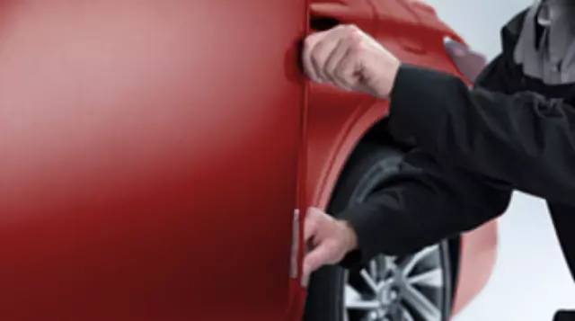 PT9363319003 - Exterior: Door Edge Guards - Red for Lexus: ES250, ES300h, ES350 Image