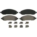 ZD1022 - : QuickStop Front Disc Brake Pad Set Ceramic for WAGNER BRAKE Image