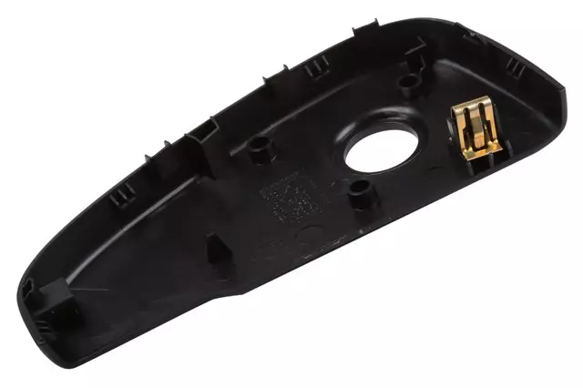 Jet Black Rear Seat Cushion Frame Bracket Center Trim Cover - GM (23261564)
