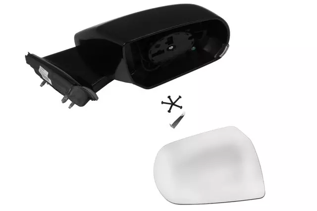 Passenger Side Door Mirror Kit with Housing, Cover, and Bolts - GM (23194147)