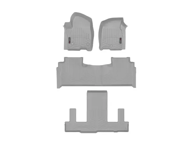 461632123 - Accessories: Front &amp; Rear &amp; Rear Grey FloorLiner™ DigitalFit® for WeatherTech Image