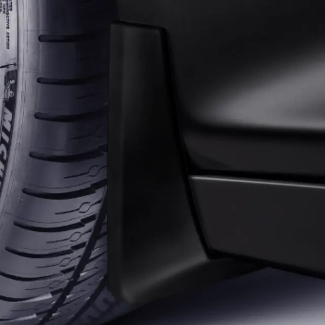 86533217 - Exterior: Front Molded Splash Guards - Black Raven for Cadillac: CT5 Image