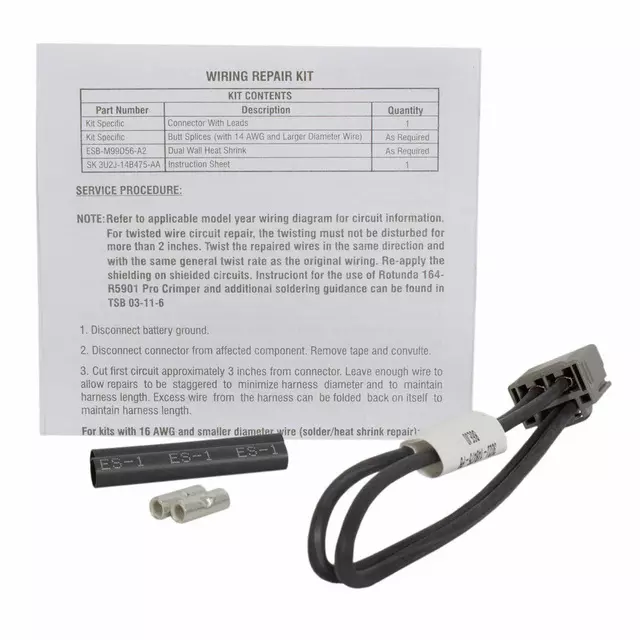 3U2Z14S411PB - : Wire Assembly for Ford Image