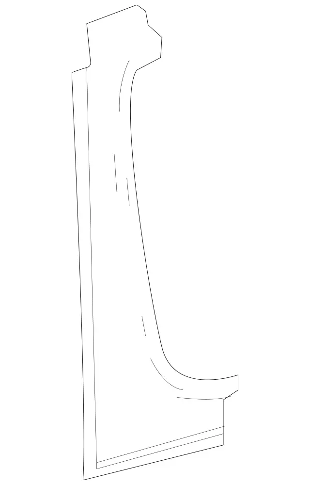 90669210027J69 - Body: Front Trim for Mercedes-Benz: Sprinter 2500, Sprinter 3500 Image image