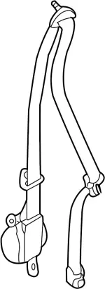 868857J103 - : Lap &amp; Shoulder Belt for Infiniti Image