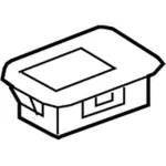 9H6Z14524AB - Body: Switch Bezel for Lincoln: MKZ Image