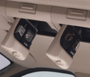 V5L3Z78519A70AAA - Interior: Individual Bins - Left Parchment for Ford Image