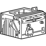 DA8Z18C869JB - : Receiver for Ford Image