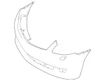 21688018409999 - Body: Bumper Cover for Mercedes-Benz Image