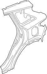 G81015NAMA - : Quarter Panel for Infiniti Image