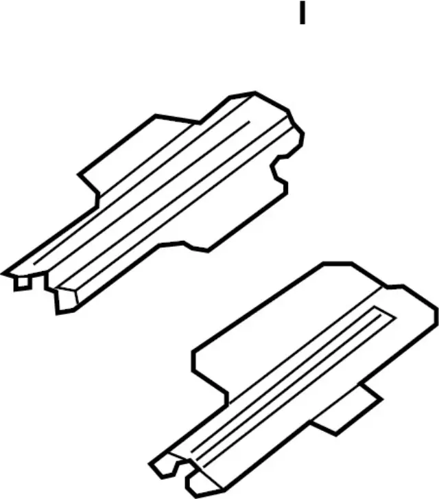 885923JA0B - Body: Rail Cover for INFINITI: JX35 Image