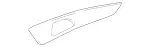 2187303180 - : Trim Strip for Mercedes-Benz Image