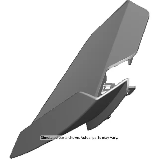 23329726 - : Front Driver Side Bumper Fascia Outer Air Deflector for GM Image