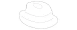 2109973581 - : Grommet for Mercedes-Benz Image