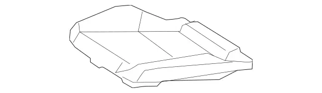 2049100150 - Driver Seat: Padding for Mercedes-Benz: C250, C300, C350 Image image