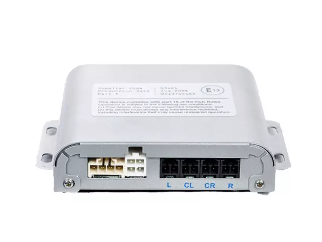 5137541AA - Mopar Accessories - Component Parts: Parking Assist Module for Chrysler: 300, Aspen, Crossfire, Pacifica, PT Cruiser, Sebring, Town &amp; Country | Dodge: Avenger, Caliber, Caravan, Challenger, Charger, Durango, Grand Caravan, Journey, Magnum, Nitro | Jeep: Compass, Grand Cherokee, Liberty, Patriot | Ram: 1500, 2500, 3500 Image