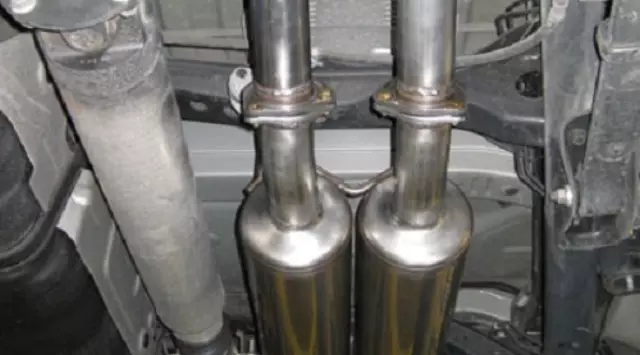 Trd Performance Dual Exhaust System - Muffler - Toyota (PTR03-34160)