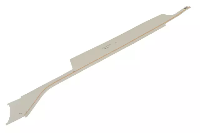 Part# 84761003 Yellow Front Passenger Side Fender Decal - GM (84761003)