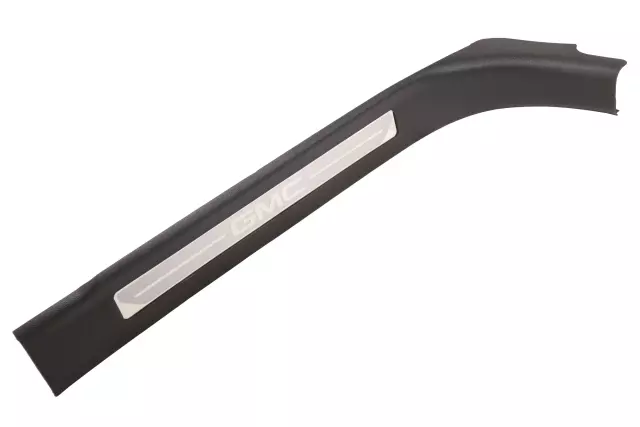 22884851 - : Jet Black Rear Driver Side Door Sill Garnish Molding for GMC: Yukon XL Image