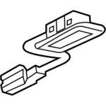 EL2Z19A391AE - Body: Microphone for FORD Image