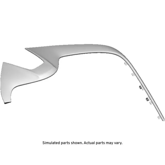 84288702 - : Adrenaline Red Instrument Panel Instrument Cluster Hood for GM Image