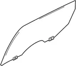 82301EG00A - : Door Glass for Infiniti Image