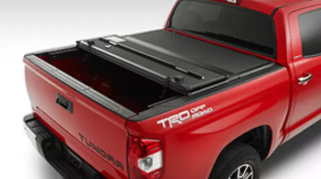 PU1003415R01 - Bed Products: Cover, Tonneau, Folding, Black for Toyota: Tundra Image